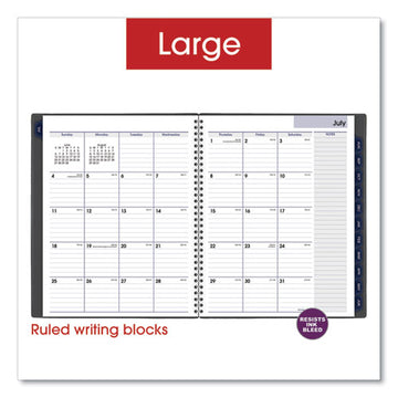 AT-A-GLANCE® Dayminder Academic Weekly-monthly Planners, 11 X 8, Charcoal Cover, 12-month (july To June): 2021 To 2022 freeshipping - TVN Wholesale